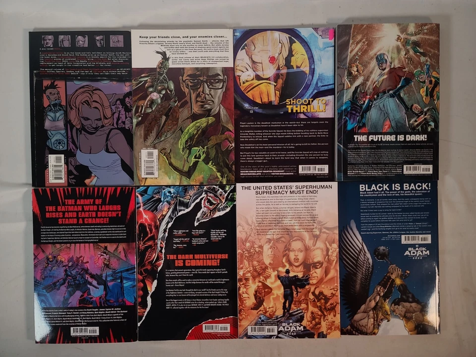 Lote de novelas gráficas DC - Black Adam, Dark Nights, Wildcats, Suicide Squad, Dark Foto 4 de 4