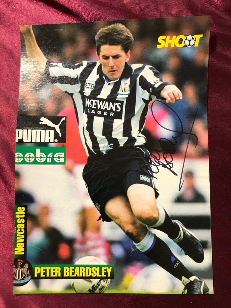 Topps ニューカッスル ピーター・べアズリー 直筆サインカード Topps ニューカッスル ピーター・べアズリー 直筆サインカード