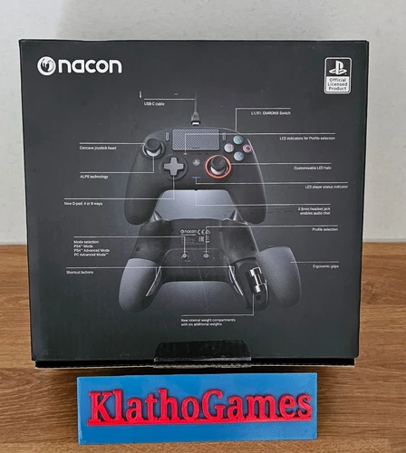 NACON Revolution Pro Controller 3 Steuerung Gamepad Black für PS4  Y813 - Bild 2 von 5