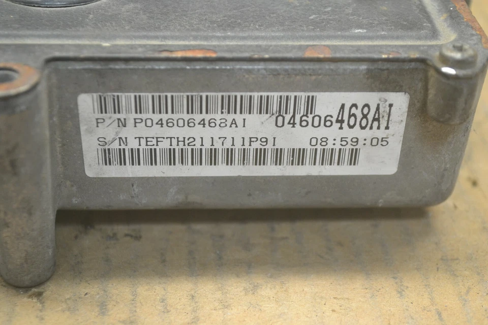1998 Chrysler Sebring Transmission Cont Unit TCU P04606468AI Module 422-10B4 - Image 2 of 4