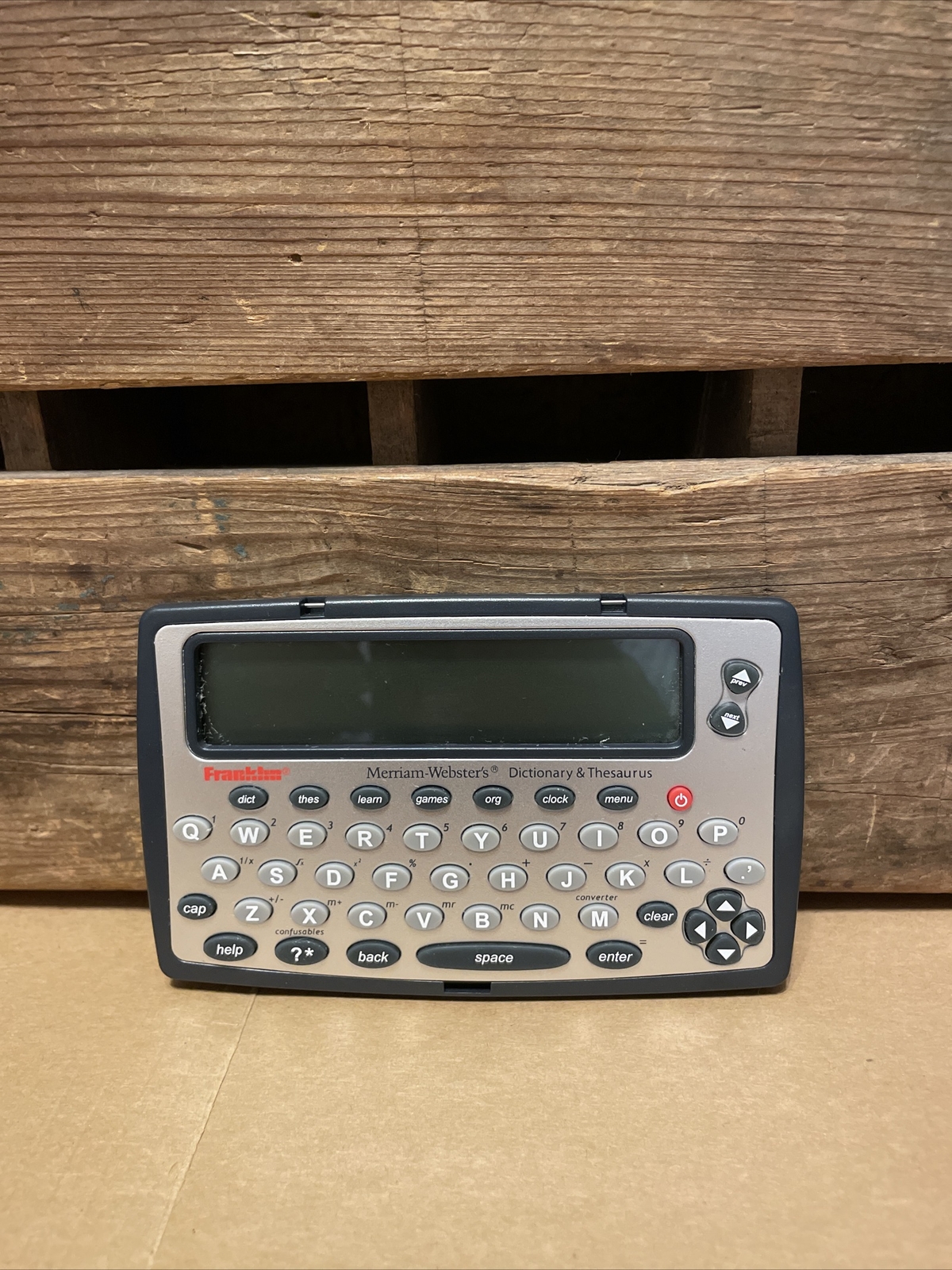 Franklin Merriam ster MWD460A Electronic Dictionary and Thesaurus
