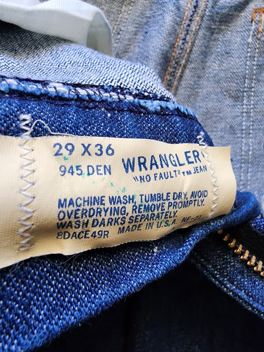 Jean Wrangler 945 Cowboy Cut – Denim Vintage, Taille 29x34, Homme, Bootcut