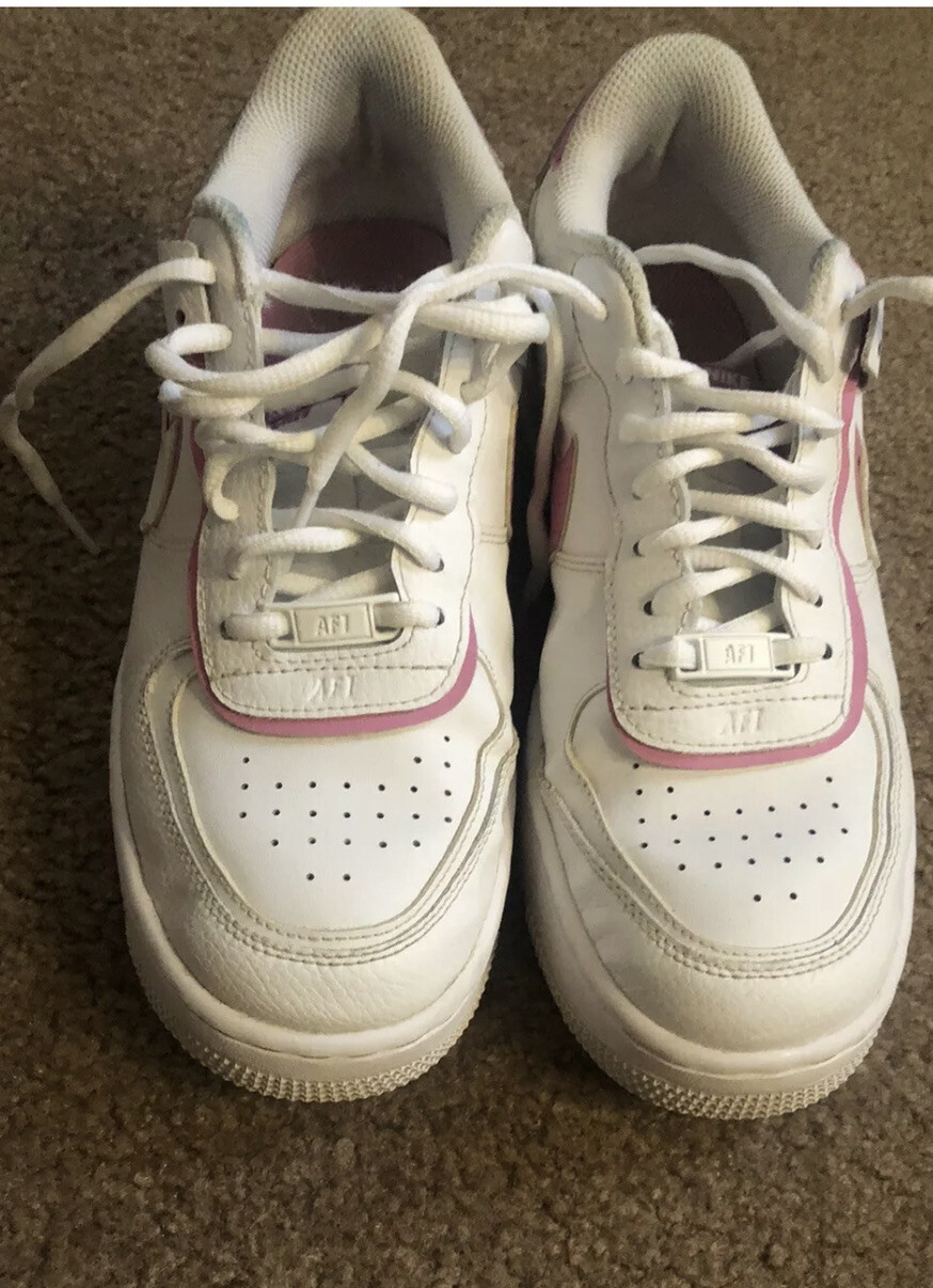 Size 8.5 - Nike Air Force 1 Shadow White Magic Flamingo for sale online |  eBay