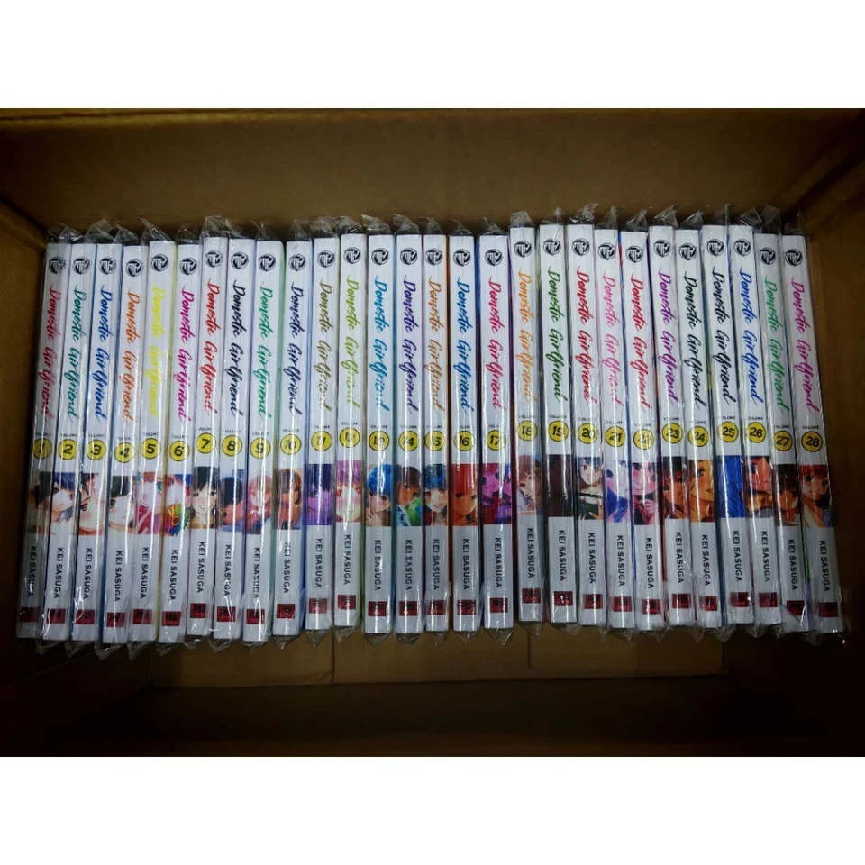Domestic Girlfriend Manga FULL SET Vol 1-28 by Kei Sasuga English Version + DHL - Image 3 of 4