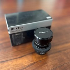 Voigtlander Nokton 25mm f/0.95 Aspherical II Lens For Micro Four Thirds MFT