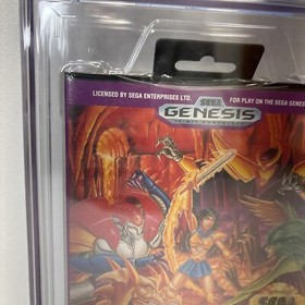Graded Sealed Valis Sega Genesis CGC 9.4 Seal B