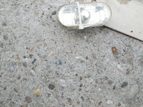 Stand-/Blinkleuchte links Klarglas,Einbaulage-Kotflügel,Einbauseite egal  POLO