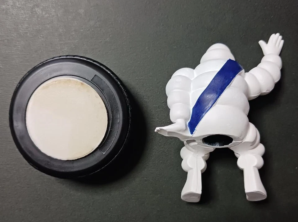 Figura Ambientador Michelin Hombre (Bibendum) Raro con Neumáticos Raros Foto 2 de 4