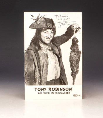 Rowan Atkinson - Black Adder - Mr Bean - Hand Signed & Dedicated Autograph Photo
