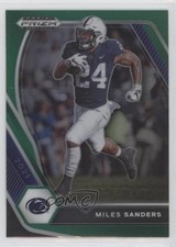 2021 Panini Prizm Draft Picks Green Prizm Miles Sanders #92 sq1
