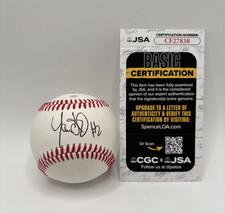 Yandy Diaz (Cuban) Tampa Bay Rays Rawlings Baseball Ball Autographed Signed JSA