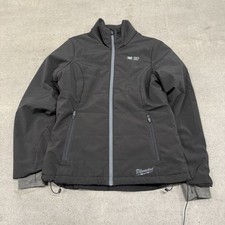 Milwaukee M12 Softshell Heated Jacket Black Full Zip Womens M Medium No Battery