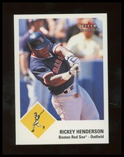 2003 Fleer Tradition #145 Rickey Henderson Baseball Card