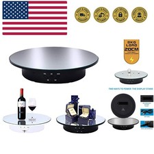 Motorized Rotating Display Stand, 7.87inch /17.6lbs Load, 360 Degree Electric...