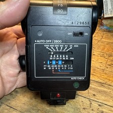 Vivitar Auto Thyristor 2800 Flash Shoe Mount - Flash Tested