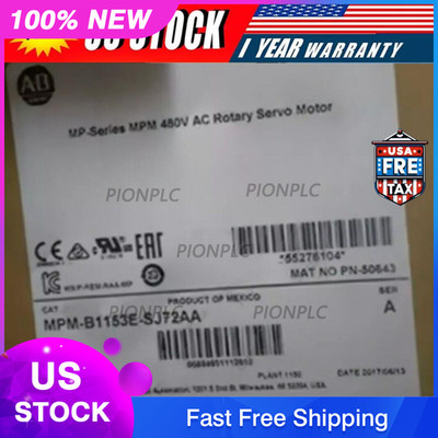 New Sealed AB MPM-B1153E-SJ72AA Servo Motor MPMB1153ESJ72AA Free Shipping