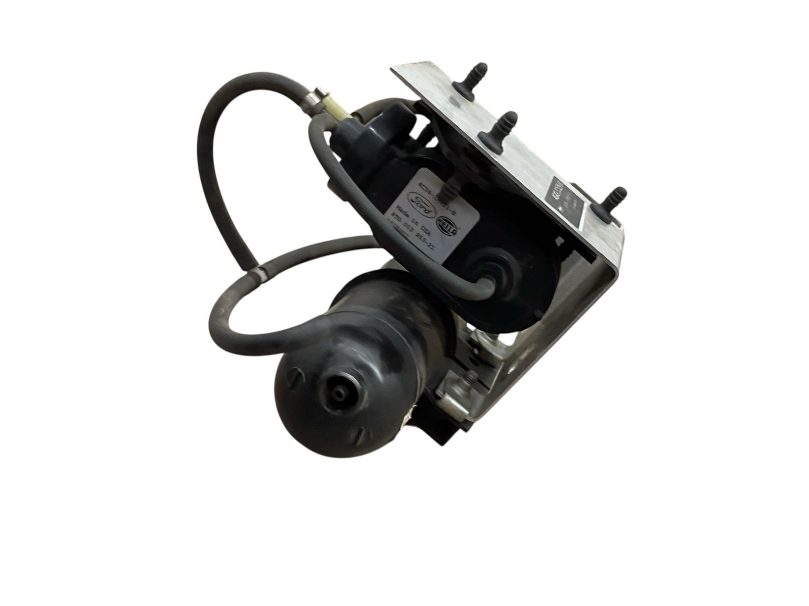 2015 ASTON MARTIN RAPIDE EXHAUST FLAP VACUUM PUMP W/ BRACKET TANK & SOLENOID