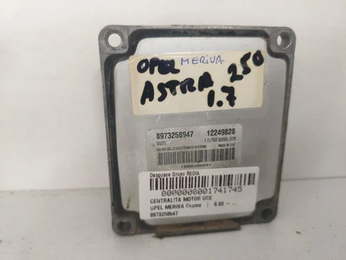 8973258947 Centralina Motore per OPEL MERIVA Cosmo 1741745 - Foto 1 di 3
