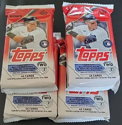 ⚾️ 2023 TOPPS SERIES 2 JUMBO HOBBY PACK (1) - 46 CARDS - SEALED see description