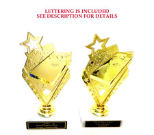 SET OF TWO CORN HOLE TROPHIES CORN HOLE TROPHY 2