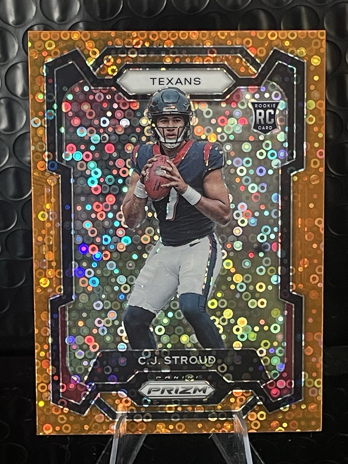 2023 Panini Prizm - C.J. Stroud #339 Orange Disco Prizm (RC) 🔥