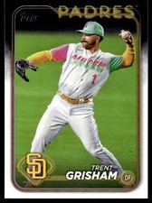 Trent Grisham 2024 Topps #157 San Diego Padres 29295 Baseball Card