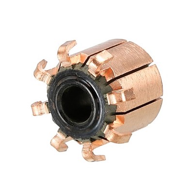 Electric Motor Commutator 8 Gear Teeth 5mm ID 12.7mm OD