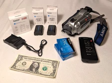Sony DCR-TRV27 MiniDv Mini Dv Camcorder VCR Player Video Transfer - AND BUNDLE