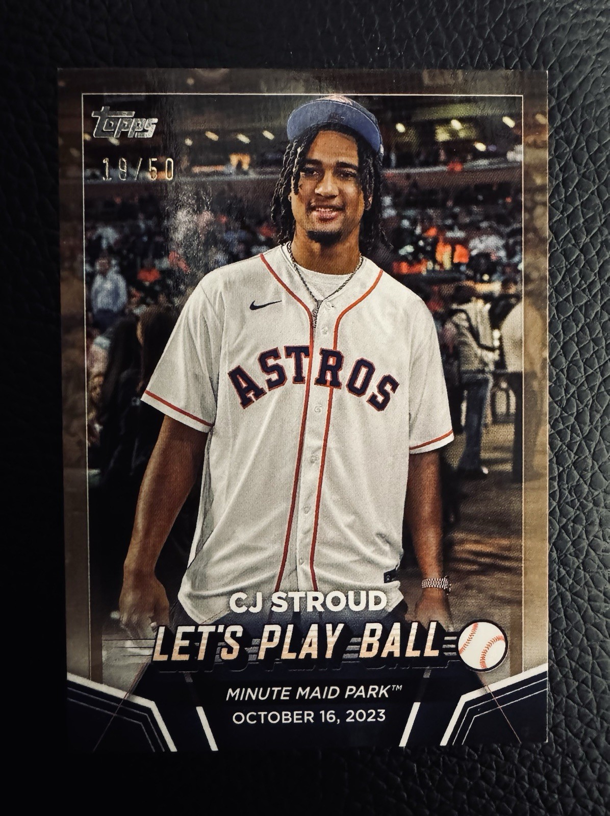 2024 Topps Series 2 - 2023 Let's Play Ball C.J. Stroud #PB-1 Gold /50