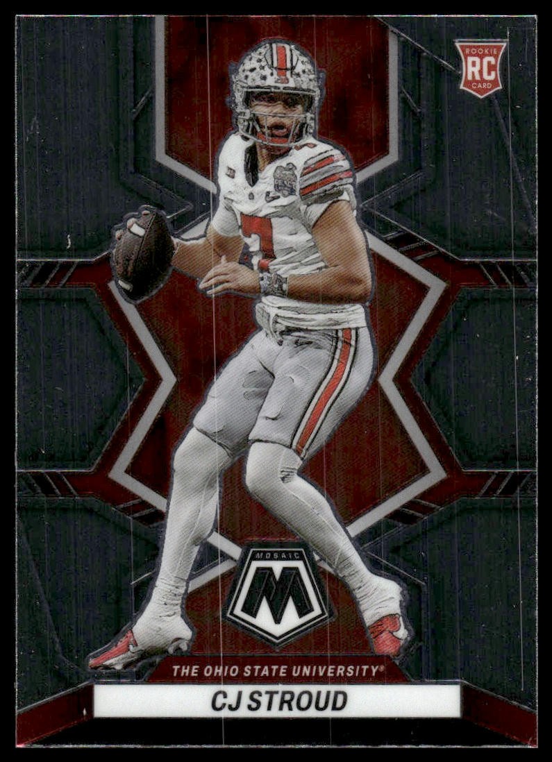 2023 Panini Mosaic Draft Picks #3 C.J. Stroud