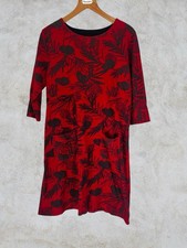 Weird Fish Summer Ted Floral Print Tunic Dress Size 14