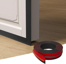 T-Shaped Door Draft Stopper, 1.97 in X 20 Ft Silicone Seal Strip for Windows Gap