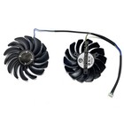 Pair Graphics Card Cooling Fan PLD09210S12HH for MSI RX6600 8GB ARMOR V1 Part
