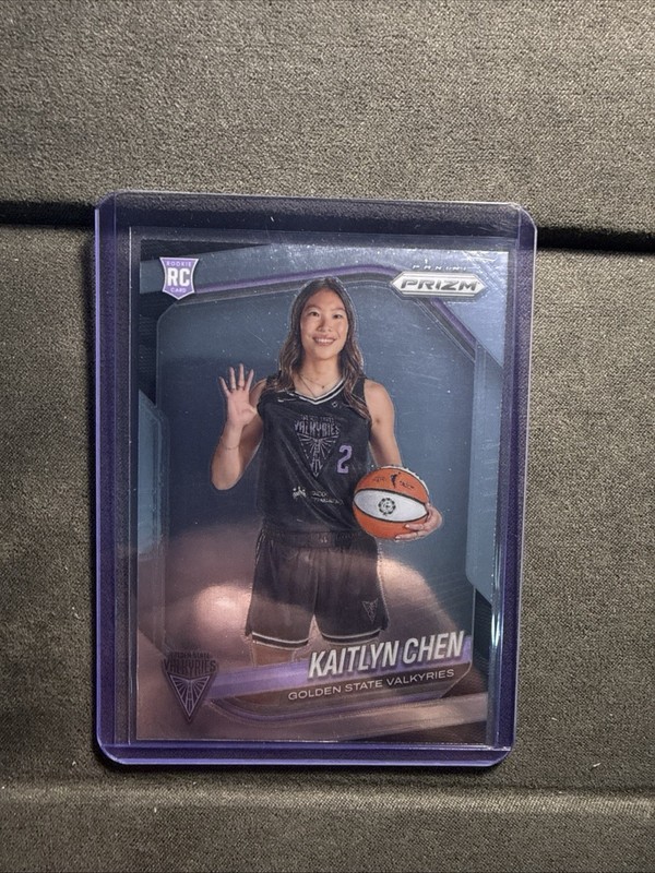 Panini Prizm Kaitlyn Chen Golden State Valkyries Card Lot Rookie 2025