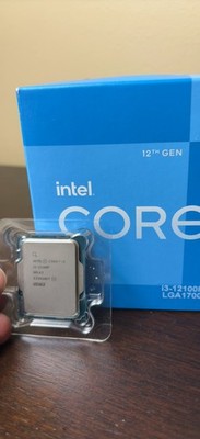 Intel Core i3-12100F (SRL63) 3.3GHz 4-Core FCLGA1700 CPU Processor