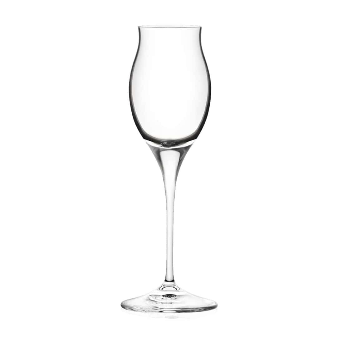Set Of 6 Glasses Grappa INVINO 10 Cl Eco Crystal - RCR Italiana - Bar Restaurant