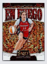2025 Select En Fuego Sonia Citron Washington Mystics White Disco #7 60/75 RC