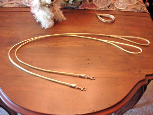 Gold Small Dog Leashes