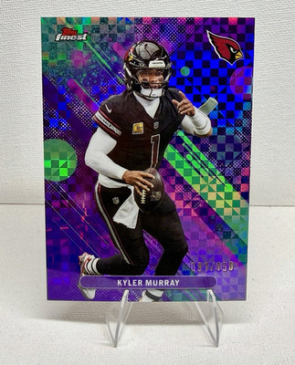 Topps Finest 2025 Kyler Murray #46 Arizona Cardinals  /150 Purple Refactor