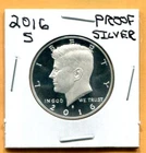 2016-S Kennedy Half Dollar Proof — photo from another recent sale