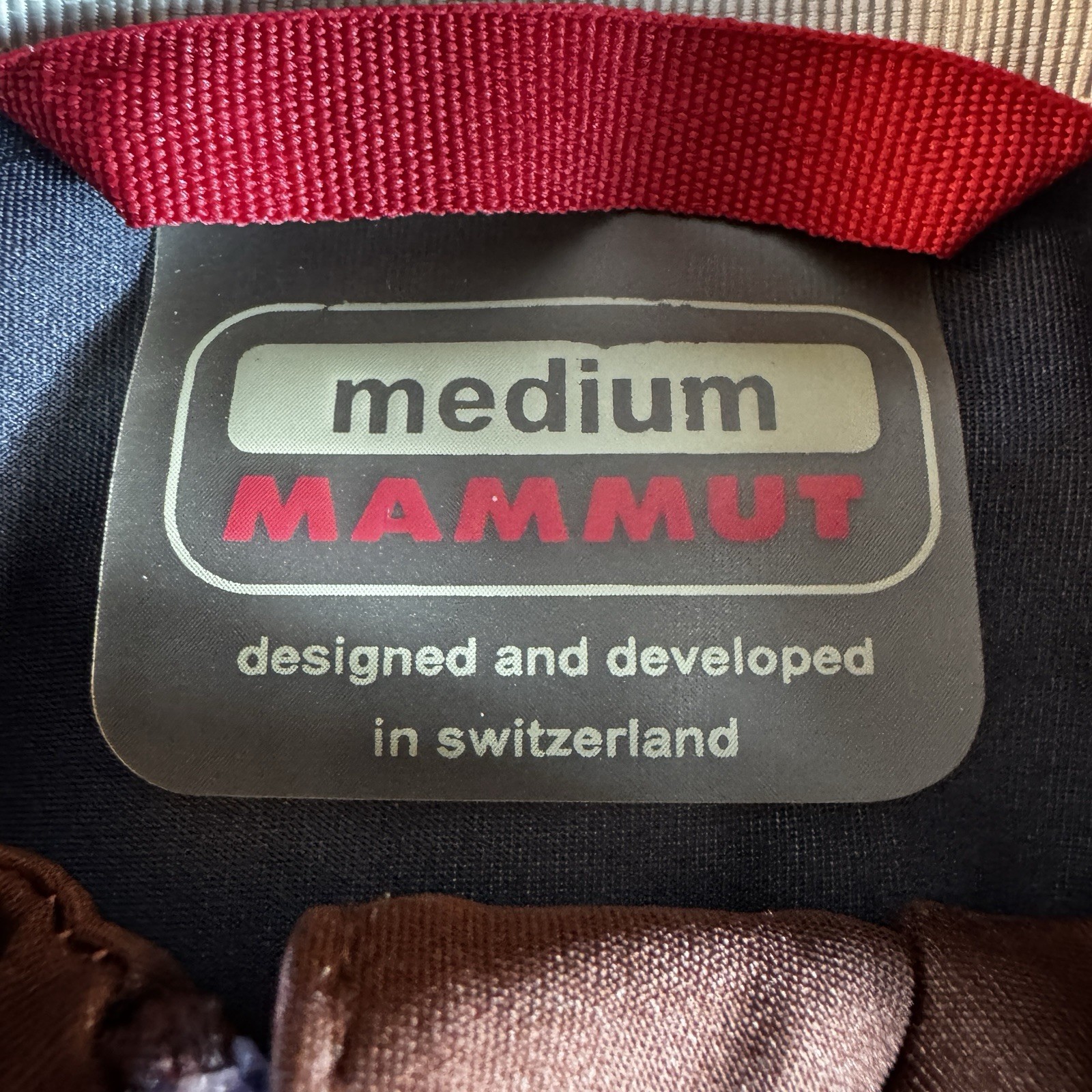 Mammut Softech Softshell Maroon/Gray Jacket Mens … - image 2