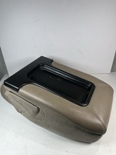 99-06 Silverado Sierra Center Console Jump Seat Armrest Tan Leather