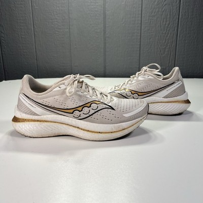 Saucony Endorphin Speed 3 Mens Size 9 White Athletic Running Shoes Sneakers