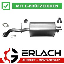 Endschalldämpfer für Opel Karl 1.0 9396