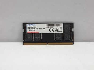 ADATA 32GB DDR5 SODIMM Laptop Memory DDR5-5600 (AD5S560032G-B)