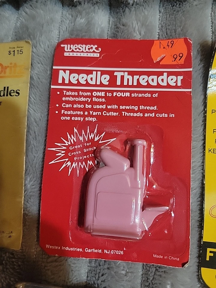 Лот из 19 винтажных принадлежностей для шитья/поделок  - Изображение 4 из 4