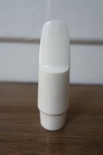 Vintage Unknown Maker Selmer Alto Saxophone Hard Rubber Mouthpiece White