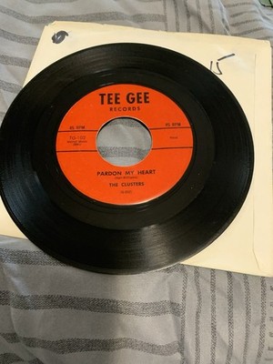 The Clusters 45 Darling Can't You Tell Tee Gee TG-102