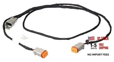 LED Light Bar Wiring Y-Harness, Black, for Specific Sportsman ATV, Ranger,