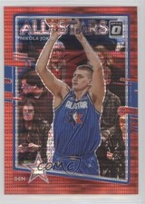 2020-21 Panini Donruss Optic All-Stars Red Pulsar Prizm Nikola Jokic #18 0t1